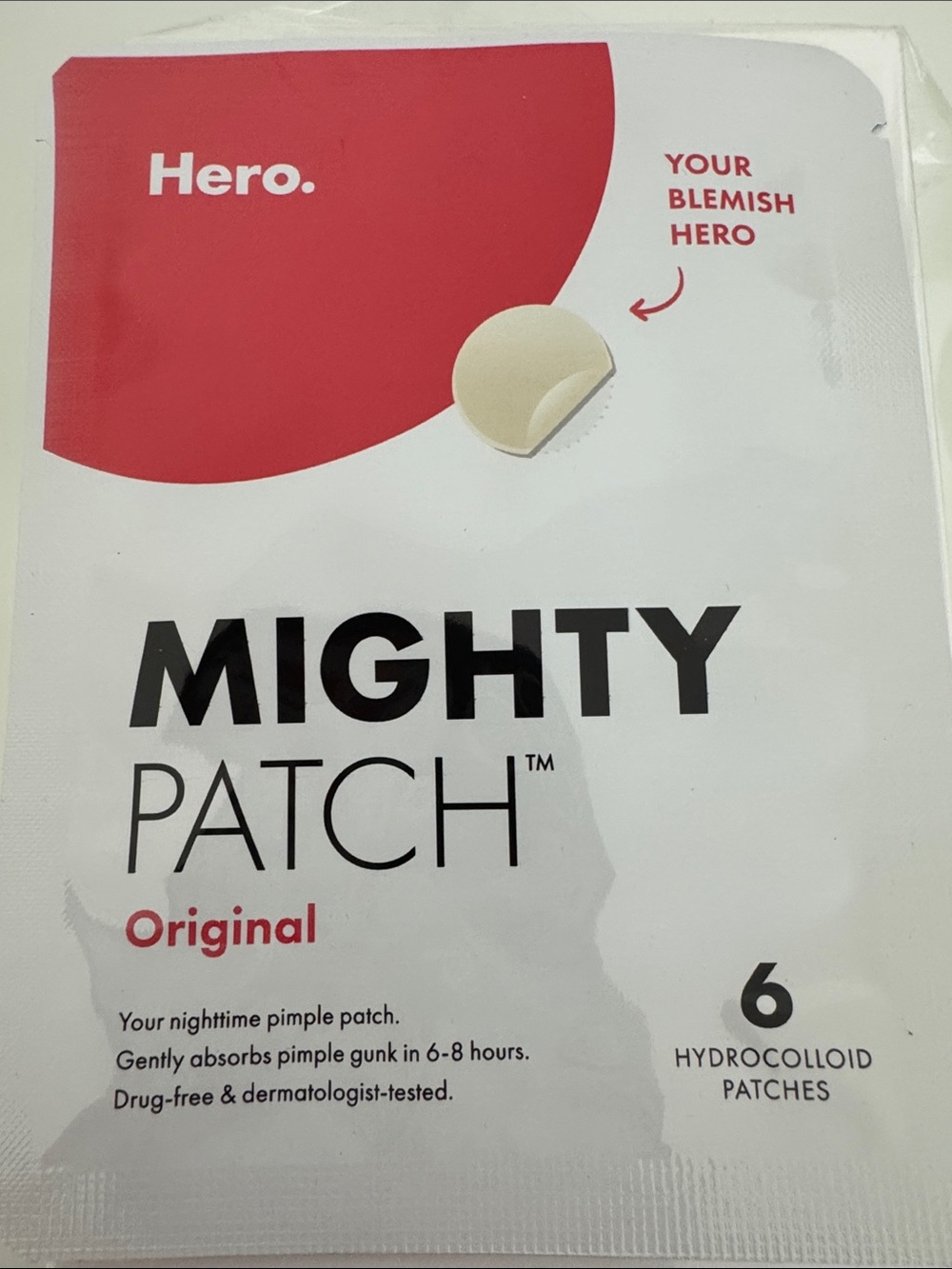 Hero Mighty Patch Original Hydrocolloid Pimple Patches - NWT